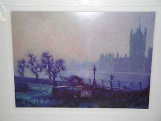 Rolf Harris   Painting Parliament   Prof. Mounted & Gallery Framed