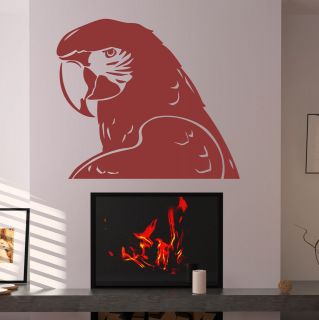 Parrot Aztec Tribal Animals Wall Stickers Wall Art Decals Transfers