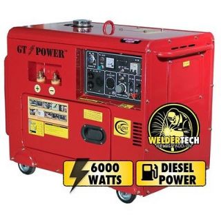   Generator and Welder   6000 Watts  PRE Heater   by GT Power Generators