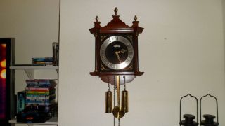 Vintage Warmink (WUBA) Wall Clock from the 60/70 RARE no 