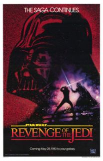 Revenge of the Jedi poster in Entertainment Memorabilia