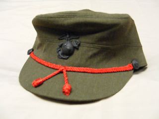 usmc women s green cover hat size 22 1 2