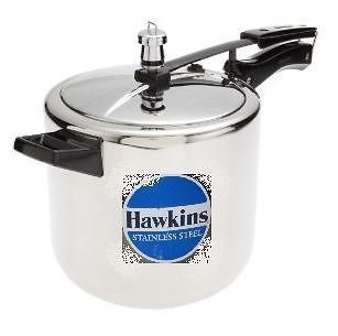 new hawkins 6 liters stainless steel pressure cooker 6l time