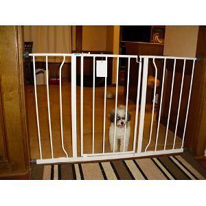   Open EXTRA WIDE Pet Pets Baby Babies Child proof Metal Safety Gate