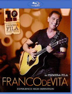Franco de Vita En Primera Fila Blu ray Disc, 2011, 2 Disc Set, Blu ray 