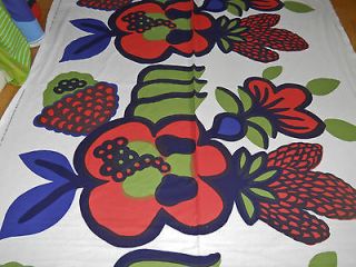 Marimekko Fabric Oona By the Yd. Perfect, New Cotton, Gorgeous 