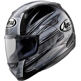 arai profile motorcycle helmet trident silver xs time left $
