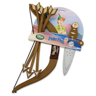 Disney Store Exclusive Peter Pan Bow an Arrow Dagger Set 5 PC Costume 