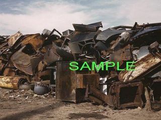 Newly listed 1942 SCRAP SALVAGE YARD Photo BUTTE Montana