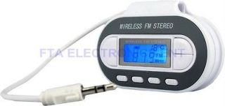 Universal Audio Radio FM Transmitter USB Charger for Music Mp3 CD iPod 