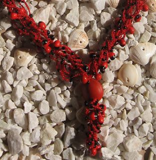   NECKLACES GOOD LUCK SEED BEADS  RAINFOREST PERU WHOLESALE LOT