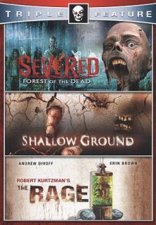 Severed/Shallow Ground/Rage (DVD, 2010, 