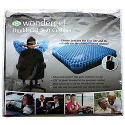 Wondergel DoubleGel Pressure Relieving Seat Cushion Brand New