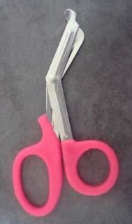 12 pairs emt trauma scissors bandage shears pink 7 1