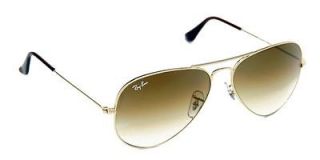 ray ban aviator sunglasses rb3025 001 51 55mm gold gradient brown lens 