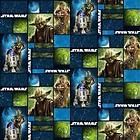 Yard Quilt Cotton Fabric  Camelot Cottons Star Wars Yoda Patch
