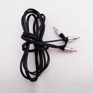 5mm Mini Plug to 2 RCA Male Stereo Audio Speaker headset Cable for 