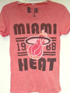 nba red heat miami heat 1988 vintage t shirt