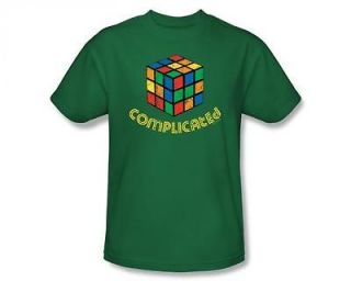rubiks cube complicated funny t shirt tee