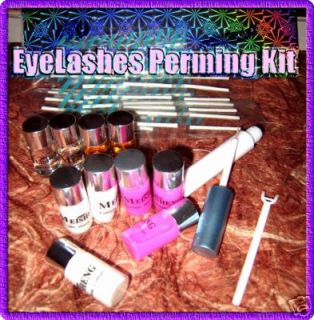 professional eyelash perming kit with instruction vcd from hong kong
