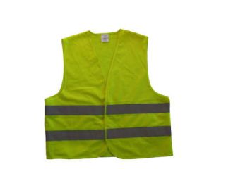 new yellow reflective high visibility safety vest xl