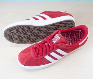 NEW Adidas Red/White Mens Skateboarding Shoes Size 10 G24894