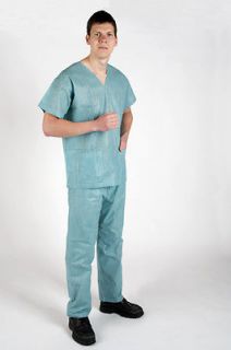 MEDICAL SCRUB SUIT AND SURGICAL MASK  / NHS/ FANCY DRESS PARTY NEW 