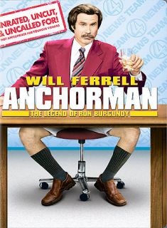 Anchorman The Legend of Ron Burgundy (DVD, 2004, Extended Edition 