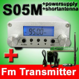 5w czh fm transmitter broadcast mini radio station from