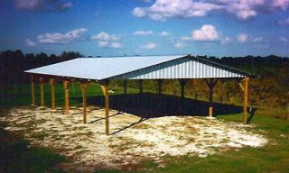 Pole Barn package 30X60X10 for Pavilion Building Hay Workshop or 