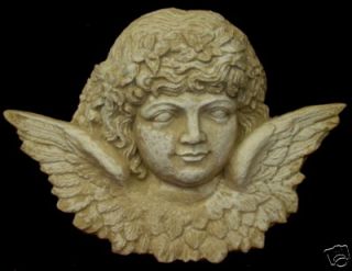 Victorian Winged Angel Wall Plaque Home Decor Art