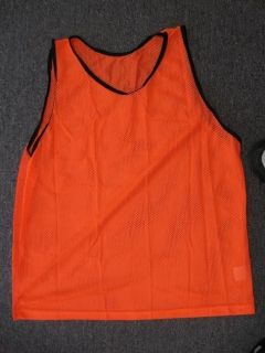 practice scrimmage vests pinnies soccer youth orange  2 29 