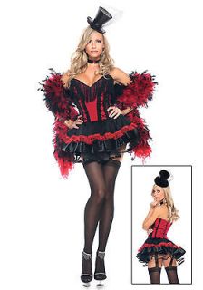adult speak easy saloon girl costume more options size one
