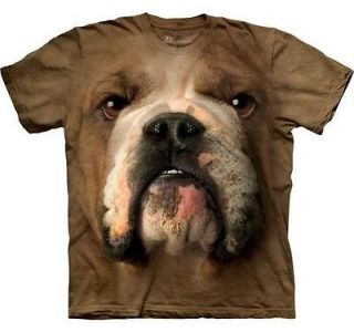 New ENGLISH BULLDOG FACE BULL DOG Pet T Shirt S 3XL The Mountain 