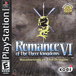 Romance of the Three Kingdoms VI Awakening of the Dragon Sony 