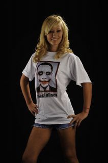   Socialism Joker T Shirt   All Sizes Small   4X Romney Republican GOP