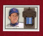 RON SANTO GAME USED GU JERSEY SERIAL #d 17/50 Chicago Cubs HOF 2009 