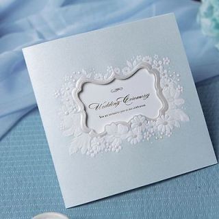 Hands Card] 1 sample set Designers Wedding Invitation FLOWER GARDEN 