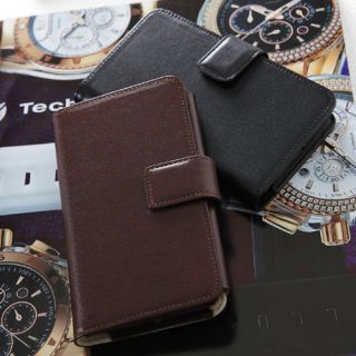 Samsung Galaxy s2 i9100 sII 3G case Genuine Leather wallet case 3 