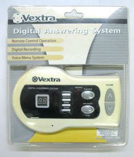 Vextra DIGITAL ANSWERING SYSTEM, Remote Control, Voice Menu, 62800 1BN 
