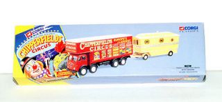 CORGI CLASSIC 97888 CHIPPERFIELDS CIRCUS FODEN CLOSED POLE TRUCK WITH 