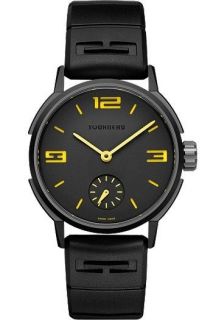 Tourneau Mens Watch Rush Hour Black & Yellow Special Edition New MSRP 