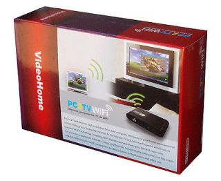   WiFi PC to VGA HDTV Digital TV Video Converter 1440x900 Resolution NEW