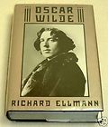 Oscar Wilde Richard Ellmann Hardcover Edition 1987 Alfred Knopf Bio O 