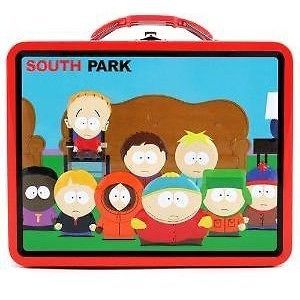 south park metal lunch box red time left $ 14