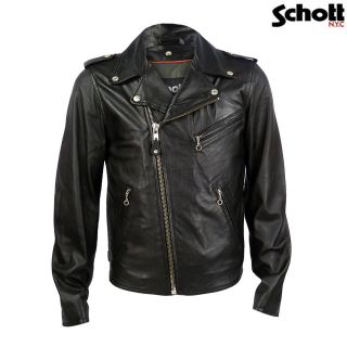 brand new mens schott lc1140 perfecto black leather jacket more 