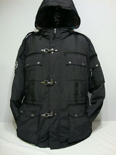 Mens Rocawear Bubble Jacket Coat 100% Authentic Black Brand New