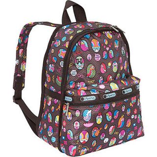 New Authentic Lesportsac Basic Backpack Hoot Cute Owls   School Gym 