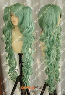 Vocaloid Miku Hatsune Rotten Girl Cosplay Party Wig w/100cm Curly 