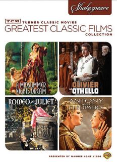   Classic Films Collection Shakespeare DVD, 2011, 2 Disc Set